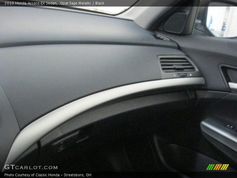 Opal Sage Metallic / Black 2010 Honda Accord EX Sedan