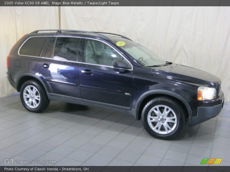 Magic Blue Metallic / Taupe/Light Taupe 2005 Volvo XC90 V8 AWD
