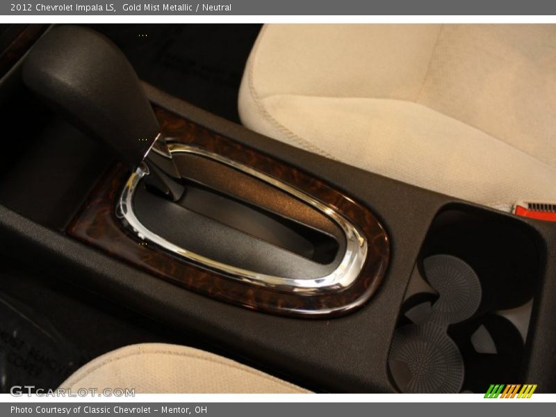 Gold Mist Metallic / Neutral 2012 Chevrolet Impala LS