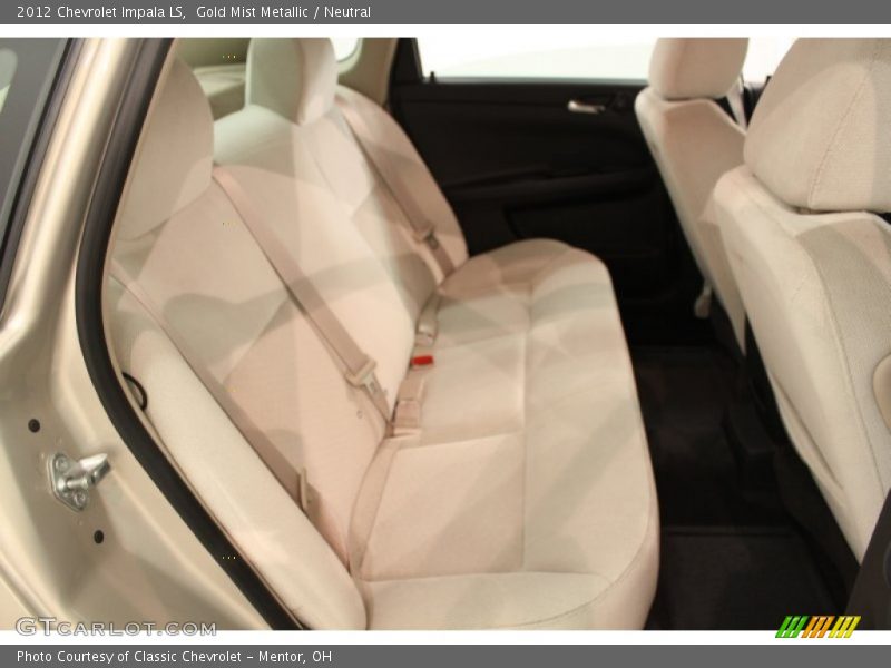 Gold Mist Metallic / Neutral 2012 Chevrolet Impala LS