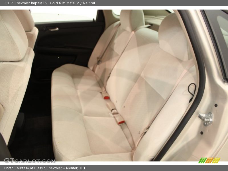 Gold Mist Metallic / Neutral 2012 Chevrolet Impala LS