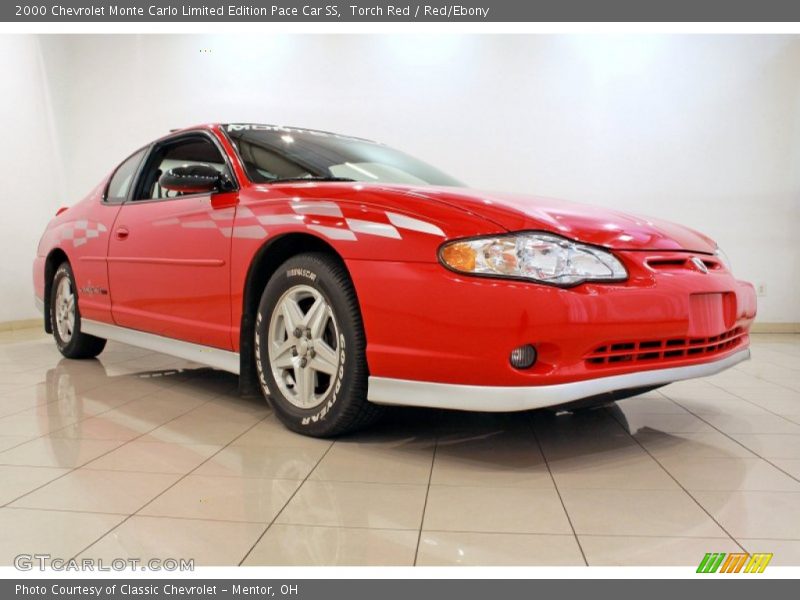 Torch Red / Red/Ebony 2000 Chevrolet Monte Carlo Limited Edition Pace Car SS
