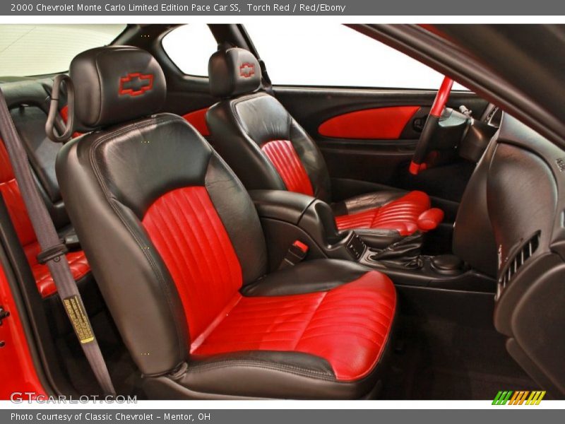 Torch Red / Red/Ebony 2000 Chevrolet Monte Carlo Limited Edition Pace Car SS