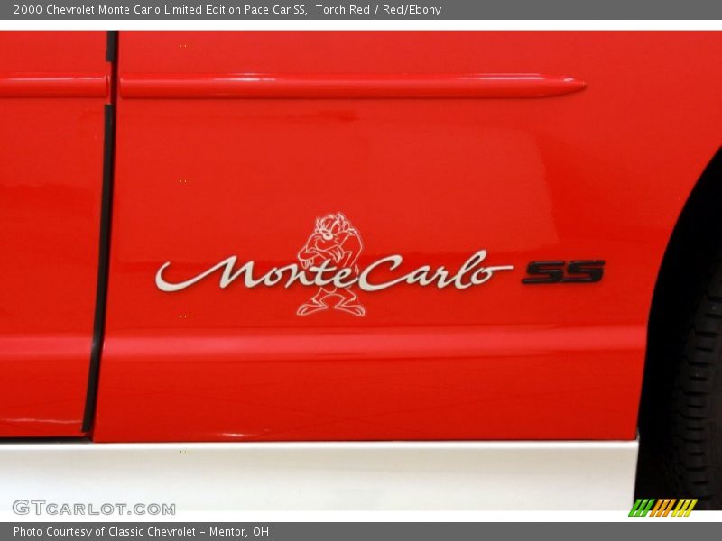 Monte Carlo SS - 2000 Chevrolet Monte Carlo Limited Edition Pace Car SS