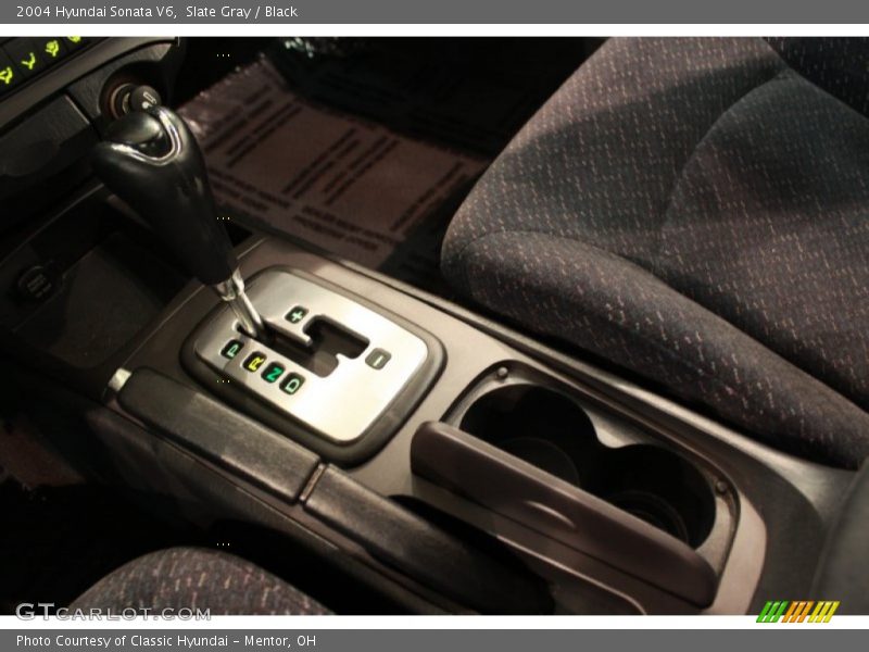 Slate Gray / Black 2004 Hyundai Sonata V6