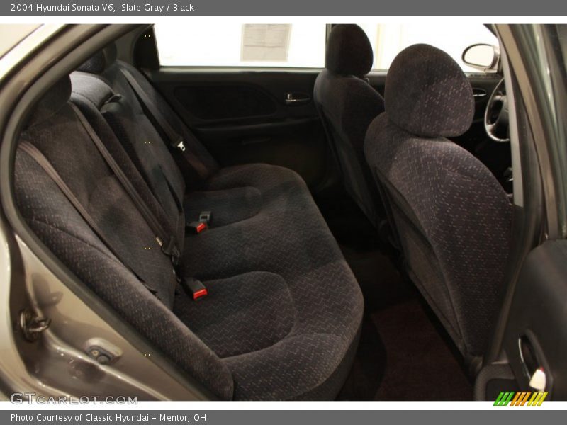 Slate Gray / Black 2004 Hyundai Sonata V6