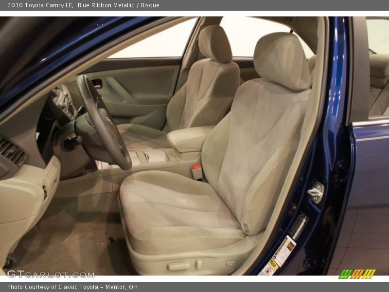 Blue Ribbon Metallic / Bisque 2010 Toyota Camry LE