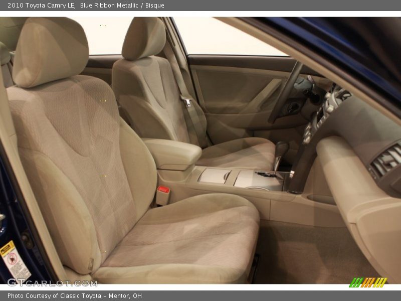 Blue Ribbon Metallic / Bisque 2010 Toyota Camry LE