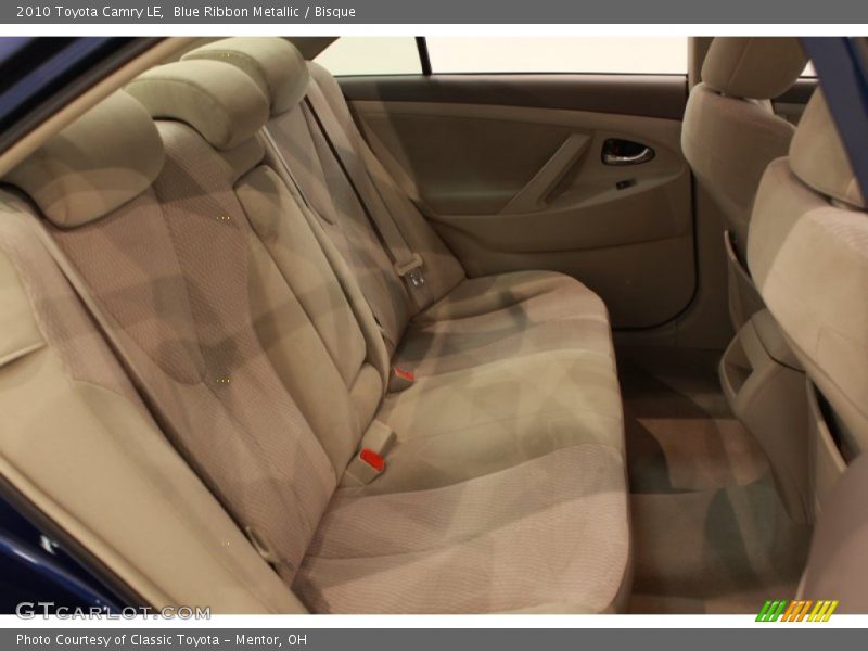 Blue Ribbon Metallic / Bisque 2010 Toyota Camry LE