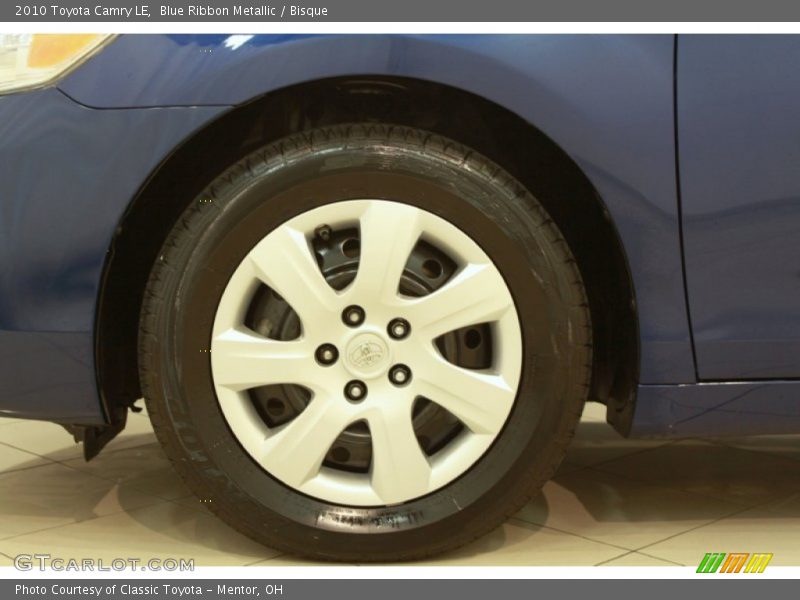 Blue Ribbon Metallic / Bisque 2010 Toyota Camry LE