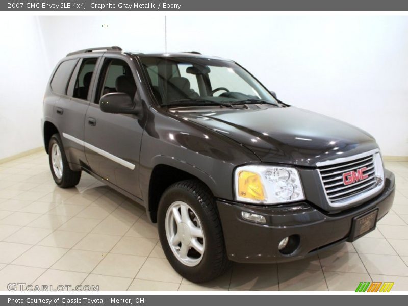 Graphite Gray Metallic / Ebony 2007 GMC Envoy SLE 4x4