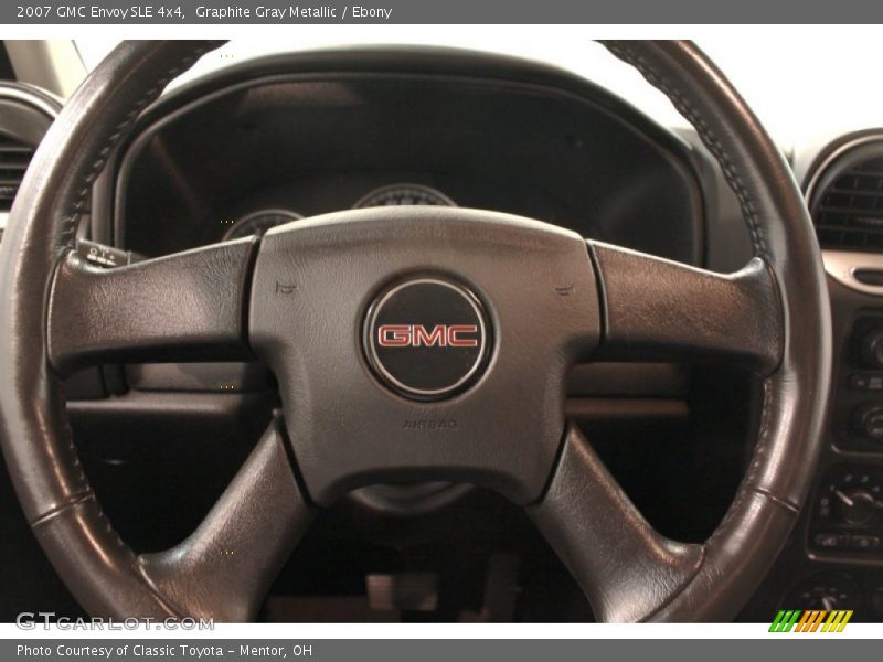 Graphite Gray Metallic / Ebony 2007 GMC Envoy SLE 4x4