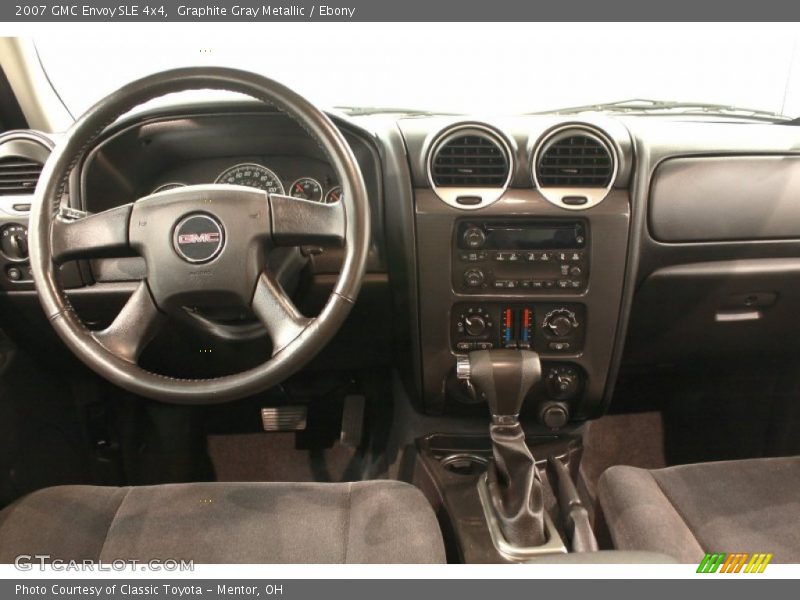 Graphite Gray Metallic / Ebony 2007 GMC Envoy SLE 4x4