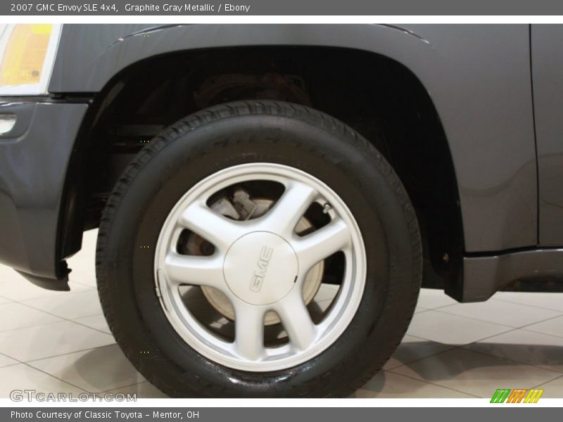 Graphite Gray Metallic / Ebony 2007 GMC Envoy SLE 4x4