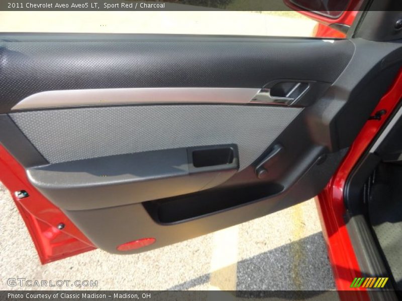 Sport Red / Charcoal 2011 Chevrolet Aveo Aveo5 LT