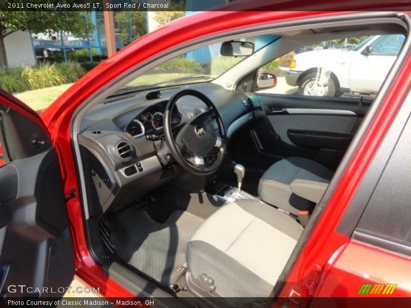 Sport Red / Charcoal 2011 Chevrolet Aveo Aveo5 LT