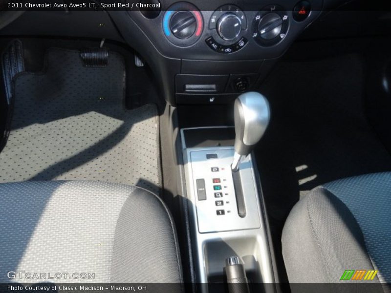 Sport Red / Charcoal 2011 Chevrolet Aveo Aveo5 LT