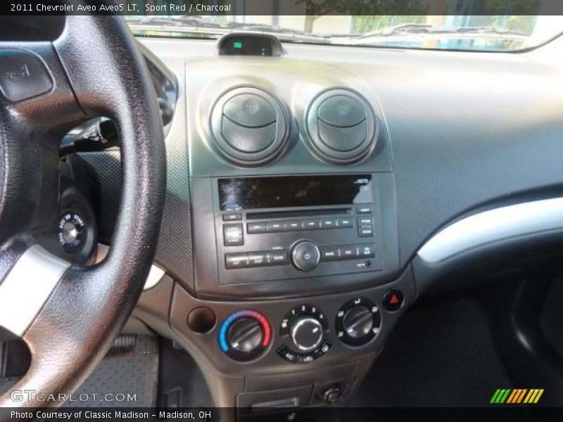 Sport Red / Charcoal 2011 Chevrolet Aveo Aveo5 LT