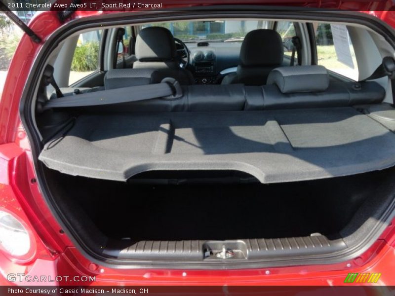 Sport Red / Charcoal 2011 Chevrolet Aveo Aveo5 LT