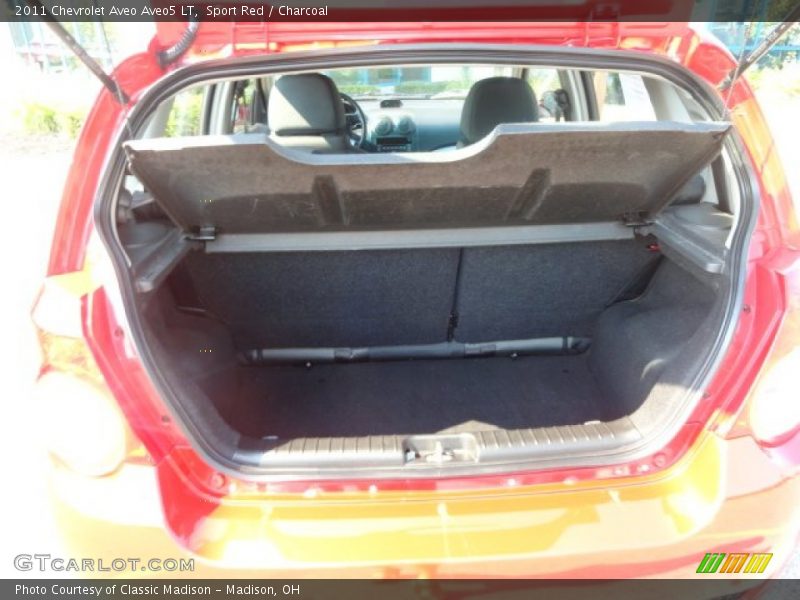 Sport Red / Charcoal 2011 Chevrolet Aveo Aveo5 LT