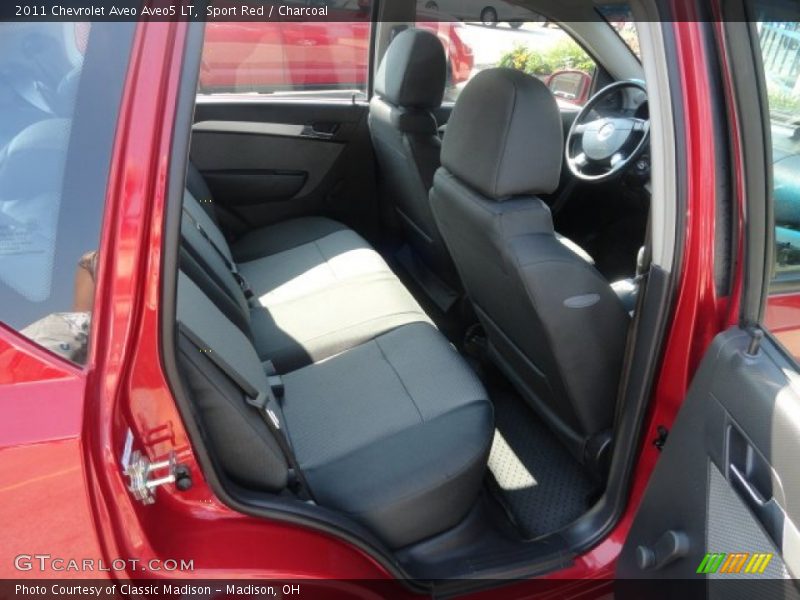 Sport Red / Charcoal 2011 Chevrolet Aveo Aveo5 LT