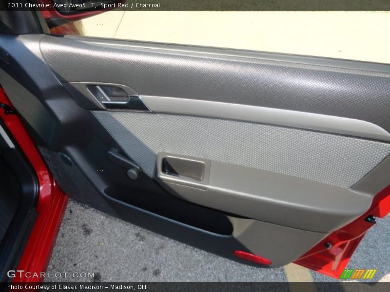 Sport Red / Charcoal 2011 Chevrolet Aveo Aveo5 LT