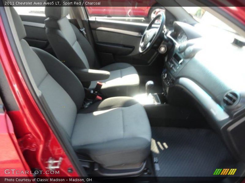 Sport Red / Charcoal 2011 Chevrolet Aveo Aveo5 LT