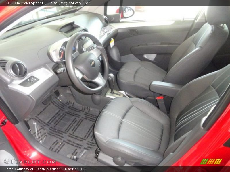 Front Seat of 2013 Spark LS