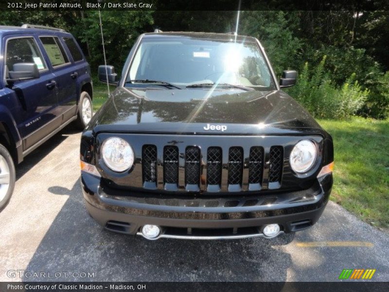 Black / Dark Slate Gray 2012 Jeep Patriot Altitude