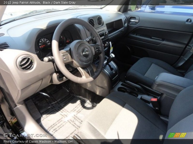 Black / Dark Slate Gray 2012 Jeep Patriot Altitude