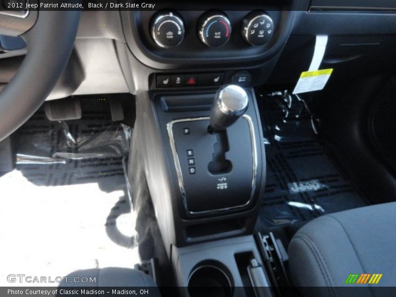 Black / Dark Slate Gray 2012 Jeep Patriot Altitude