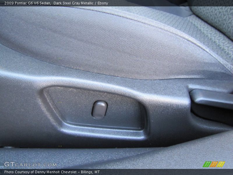 Dark Steel Gray Metallic / Ebony 2009 Pontiac G6 V6 Sedan