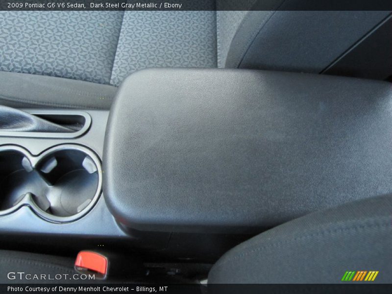 Dark Steel Gray Metallic / Ebony 2009 Pontiac G6 V6 Sedan