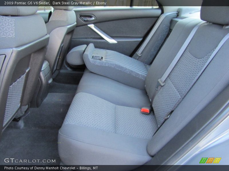 Dark Steel Gray Metallic / Ebony 2009 Pontiac G6 V6 Sedan