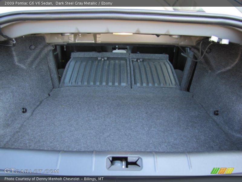 Dark Steel Gray Metallic / Ebony 2009 Pontiac G6 V6 Sedan