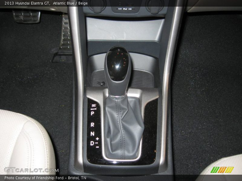 Atlantic Blue / Beige 2013 Hyundai Elantra GT