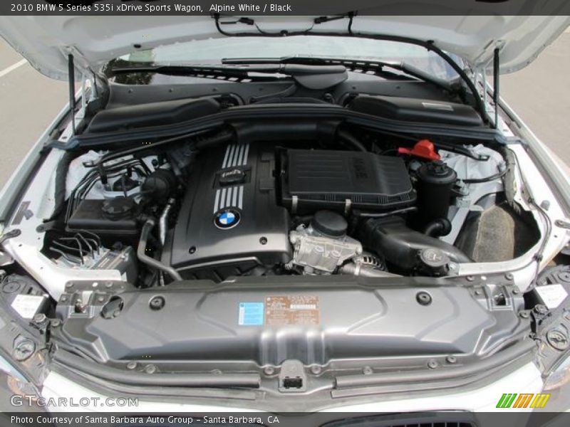  2010 5 Series 535i xDrive Sports Wagon Engine - 3.0 Liter Turbocharged DOHC 24-Valve VVT Inline 6 Cylinder