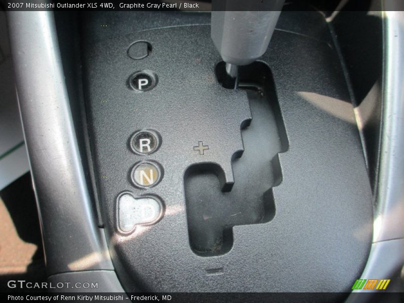 Graphite Gray Pearl / Black 2007 Mitsubishi Outlander XLS 4WD