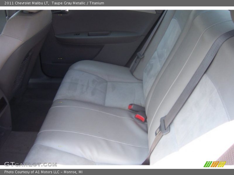 Taupe Gray Metallic / Titanium 2011 Chevrolet Malibu LT