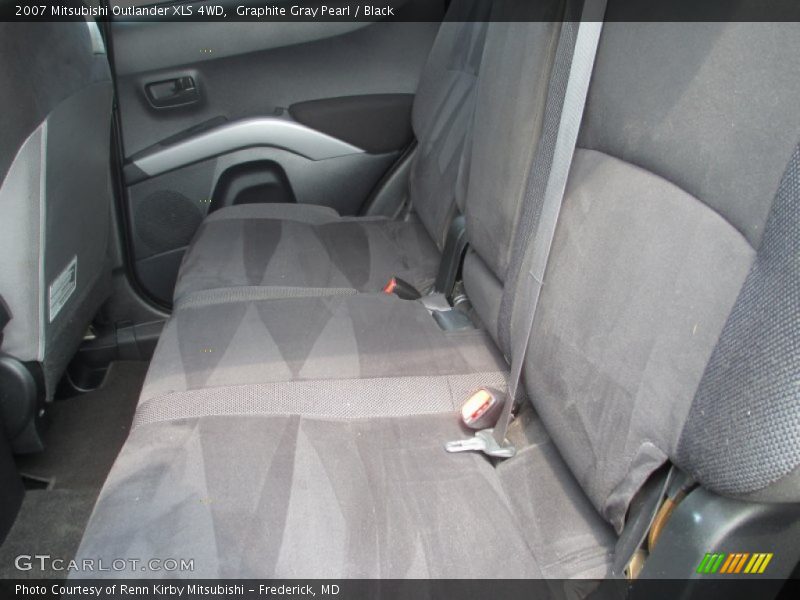 Graphite Gray Pearl / Black 2007 Mitsubishi Outlander XLS 4WD
