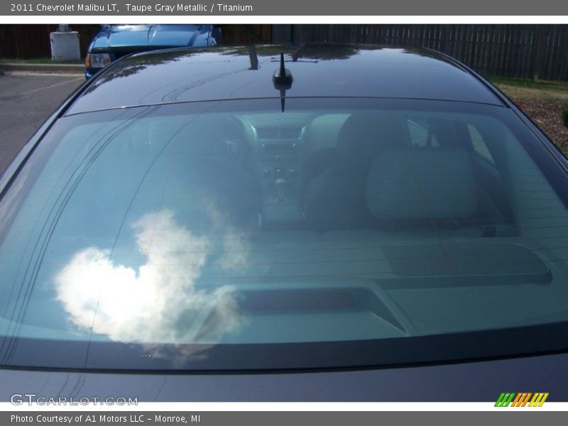 Taupe Gray Metallic / Titanium 2011 Chevrolet Malibu LT