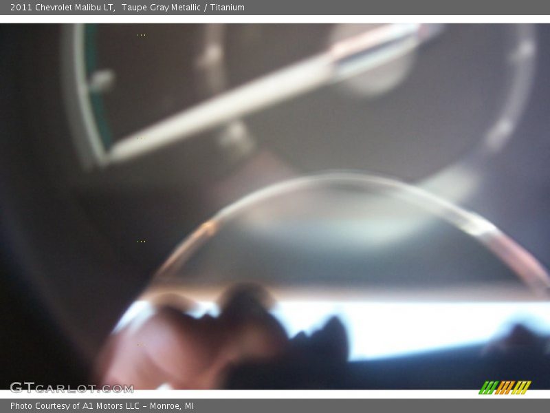 Taupe Gray Metallic / Titanium 2011 Chevrolet Malibu LT