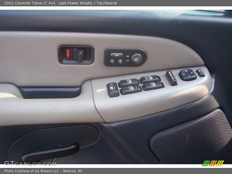 Light Pewter Metallic / Tan/Neutral 2001 Chevrolet Tahoe LT 4x4