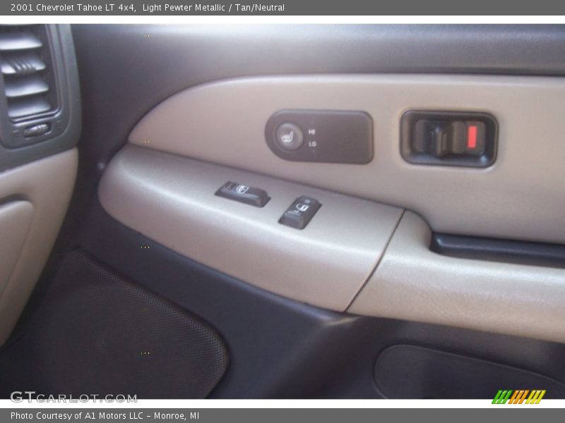 Light Pewter Metallic / Tan/Neutral 2001 Chevrolet Tahoe LT 4x4