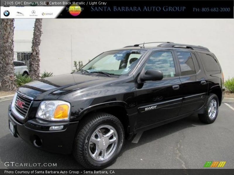 Carbon Black Metallic / Light Gray 2005 GMC Envoy XL SLE