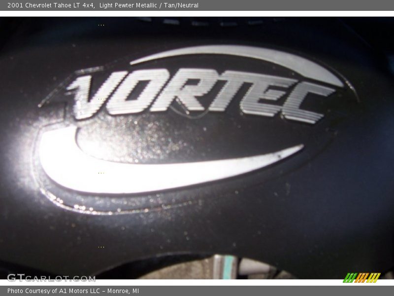 Light Pewter Metallic / Tan/Neutral 2001 Chevrolet Tahoe LT 4x4