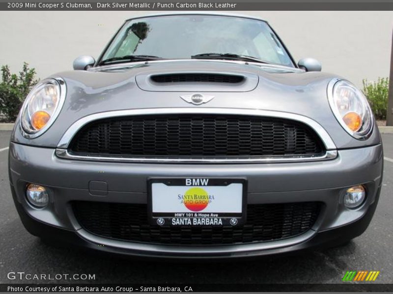 Dark Silver Metallic / Punch Carbon Black Leather 2009 Mini Cooper S Clubman