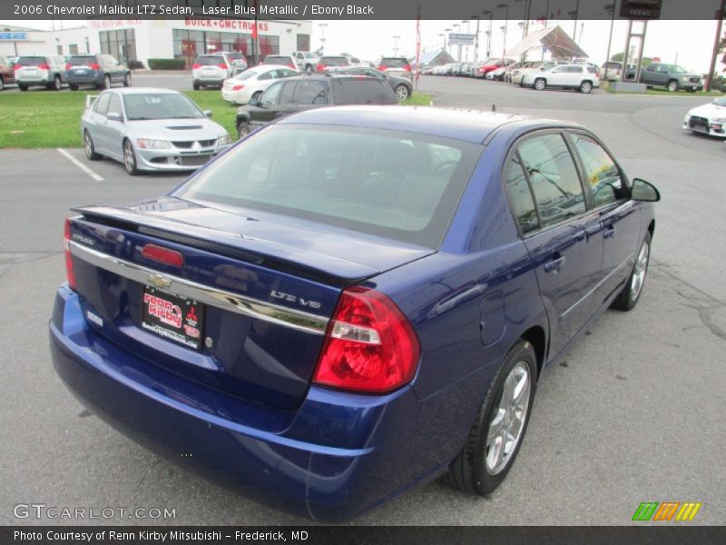Laser Blue Metallic / Ebony Black 2006 Chevrolet Malibu LTZ Sedan