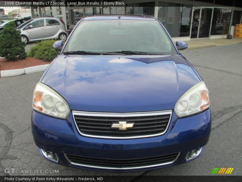 Laser Blue Metallic / Ebony Black 2006 Chevrolet Malibu LTZ Sedan