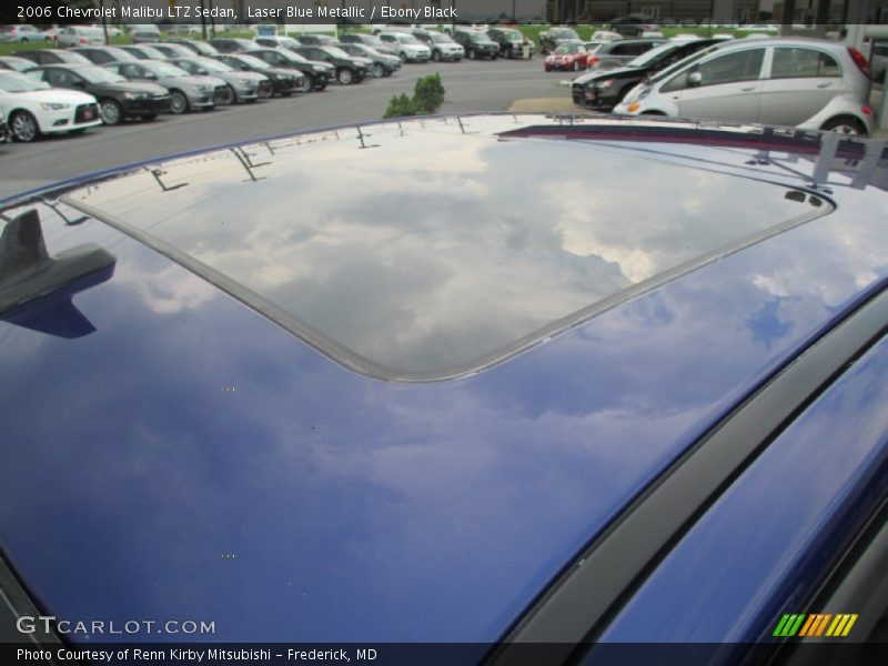 Laser Blue Metallic / Ebony Black 2006 Chevrolet Malibu LTZ Sedan